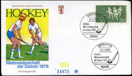 Bundespost Berlin - FDC - Hockey-Weltmeisterschaft Der Damen 1976 - Andere & Zonder Classificatie