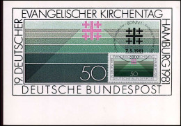 Maximumkarte - Evangelischer Kirchen Tag - Other & Unclassified