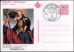 Briefkaart Themabelga 1975 - "AVVV Verzamelverenigingen Aalst" - Documenti Commemorativi