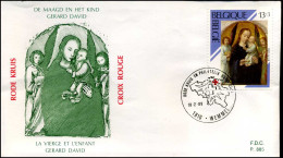 FDC - 2313 - Rode Krijs - Gérard David - 1981-1990