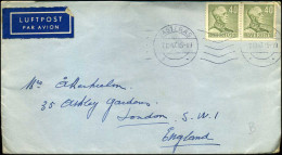 Cover FromVästeras To London, England - Lettres & Documents