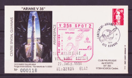 Espace 1990 01 21 - CSG - Ariane V35 - Lanceur - Europe