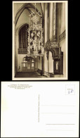 Lüneburg St. Johanniskirche Marienleuchter, Vergoldetes Schnitzwerk 1960 - Lüneburg