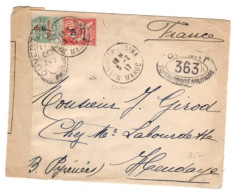French Morocco - February 3, 1917 Marrakech Censored Cover To France - Sonstige & Ohne Zuordnung