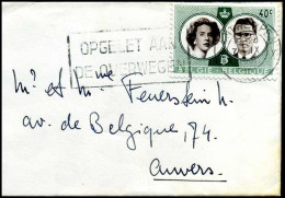 1169 Op Kleine Omslag Naar Anvers - Lettres & Documents