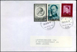 1986 Op Envelop - Lettres & Documents