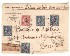 French Morocco - May 7, 1921 Rabat Registered Cover Front To France - Autres & Non Classés