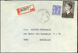 Aangetekende Cover Naar Bruxelles : N° 1904 + 879AP5 -- Bruxelles 17 / Brussel 17 - 1970-1980 Elström