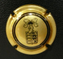 (dc-011)  CAPSULE  Cava Freixenet  -blason - Or /noir    -   Goud/zwart - Spumanti