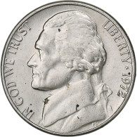 États-Unis, 5 Cents, Jefferson Nickel, 1972, U.S. Mint, Cupro-nickel, TTB - 1938-…: Jefferson