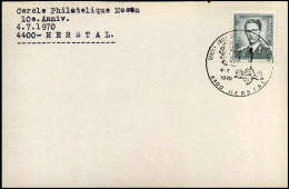 Cercle Philatelique Mosen, 10e Anniv., Herstal - Commemorative Documents