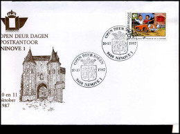 Cover - Stempel : Opendeurdagen Postkantoor Londerzeel 1 - Documents Commémoratifs