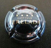 (dc-017) Cava  Castillo Perelada  -  Blue Foncée - Jaune - Sparkling Wine