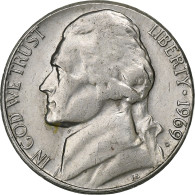 États-Unis, 5 Cents, 1969, Denver, Cupro-nickel, TB, KM:A192 - 1938-…: Jefferson