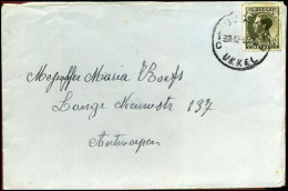 Cover To  Antwerp - Storia Postale