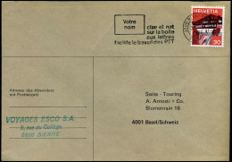 Cover To Basel - Storia Postale