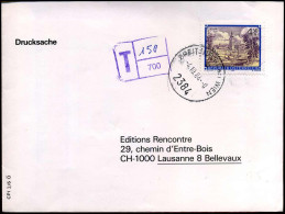 Cover To Lausanne - Taxe - Cartas & Documentos
