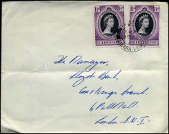 Cover To London, England - Sierra Leone (...-1960)