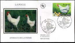 FDC - Animaux De La Ferme : La Poule - 2000-2009