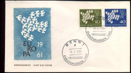 FDC - Bundespost - 1961