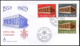 FDC - Citta Del Vaticano - Europa CEPT 1969 - 1969