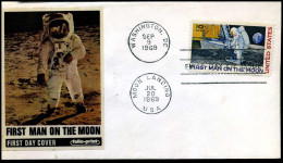 FDC - First Man On The Moon - 1961-1970