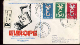 FDC - Luxembourg - 1958