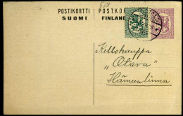 Postcard 20/12/1926 - Postwaardestukken