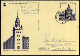 Postcard -  Szczecin - Zamek Ksiazat Pomorskich - Enteros Postales