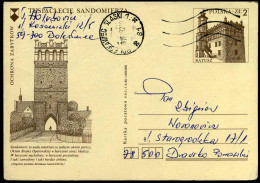 Postcard -  Tysiaclecie Sandomierza - Enteros Postales