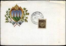 Postcard To Rimini - 'Circolo Filatelico Rimini' - Cartas & Documentos