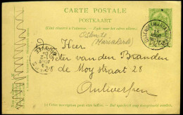 Postkaart  / Carte Postale - Naar Antwerpen - 1893-1907 Armoiries
