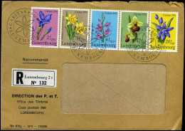 Registered Cover - 'Direction Des P. Et T., Office Des Timbres, Luxembourg' - Covers & Documents