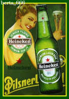 Heineken Pilsner * Beer Old Advertising Poster Reproduction * Ancienne Affiche Publicitaire - Publicité