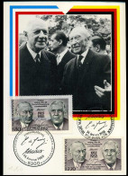 XXVe Anniversaire Du Traité Sur La Coopération Franco Allemande - 1980-1989