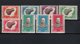 Paraguay 1963 Space, Gordon Cooper Set Of 8 MNH - Amérique Du Sud