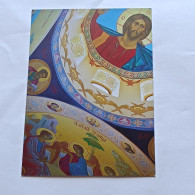 Azerbaijan 2017 Post Card Azerbaijan Orthodox Church Fresco - Azerbaïjan