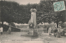 89 Saint Florentin Monument Aux Combattants De 1870 1871 CPA Monument Aux Morts Guerre - Saint Florentin