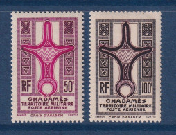 Ghadames - YT PA N° 1 Et 2 ** - Neuf Sans Charnière - Poste Aérienne - 1949 - Neufs