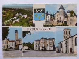 LEZOUX (63/Puy De Dôme) - Vues Multiples - Chateau ... - Blason / Armoirie - Lezoux