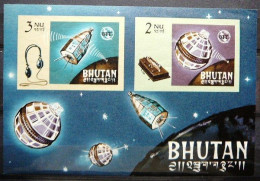 (dcth-136) Bhutan Mi BF 4 MNH Imperf. - Asia