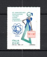 ITALIA  :  Associazione Donne Ingegneri E Architetti  - 1 Val. MNH**del  6.10.2017 - 2011-20:  Nuevos