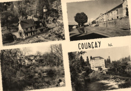 Courçay * Carte Photo * Vue D'ensemble Du Village - Autres & Non Classés