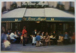 PARIS - LES DEUX MAGOTS / CAFE ST GERMAIN - CP Carlos SPAVENTA - Cafés, Hôtels, Restaurants