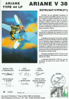 Espace 1990 08 31 - CSG - Ariane V38 - Satellite EUTELSAT IIF1 - Europa