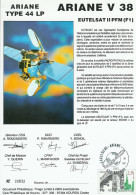 Espace 1990 08 31 - CSG - Ariane V38 - Satellite EUTELSAT IIF1 - Europe
