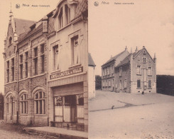 BELGIQUE - 2 CARTES - UNE RARE - ATHUS - MAISON COMMUNALE - Aubange