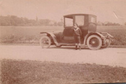 Automobile - Photo Ancienne Originale - Voiture Auto De Marque DE DION BOUTON ? RENAULT ? - 5.5x8.5 Cm - Voitures De Tourisme