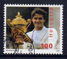 Suisse /Schweiz/Svizzera/Switzerland/ 2007 // Roger Federer // No. 1229 - Used Stamps