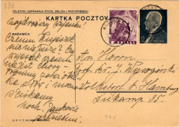 Polen Ganzsache Mit Zf. Um 1938 - Stamped Stationery